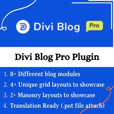 Divi Blog Pro
