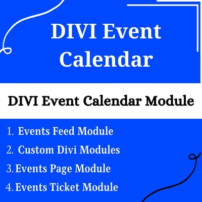 Events Calendar Child Theme for Divi