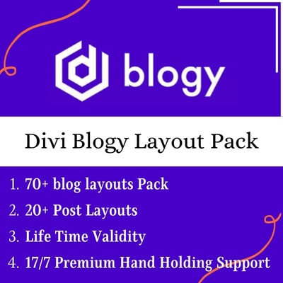 Divi Blogy – Blog and Post Layouts Lifetime