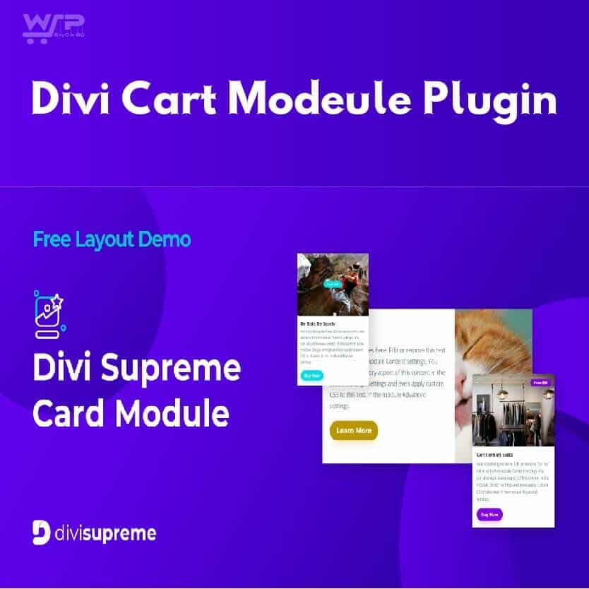 Divi Cart Module Plugin