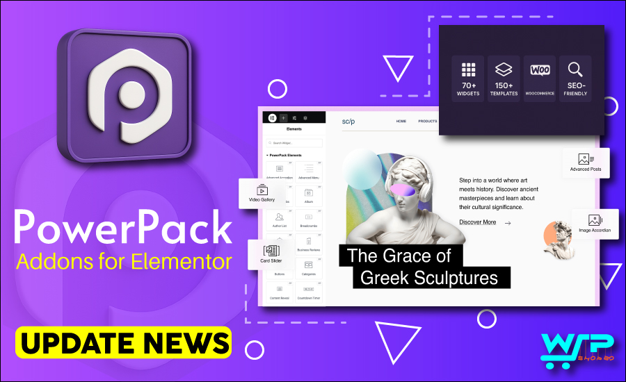 PowerPack Addons for Elementor Update News