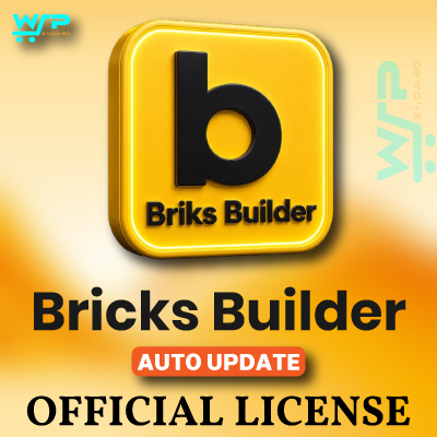 Bricks Builder Visual WordPress Site Builder Theme Official License with Auto Update at WP Shop BD