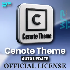 cenote theme auto update activation wp shop bd