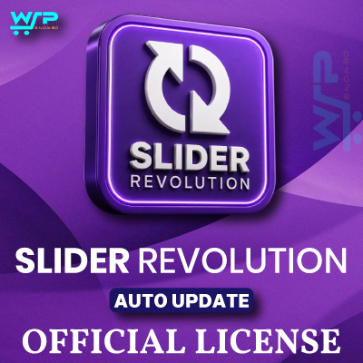Slider Revolution Official License with Auto Update | WPShopBD